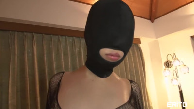 Curvy Asian woman in crotchless body fishnet takes cum on face after heavy pounding