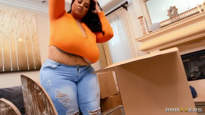 BBW mature goes wild with this young stud's hard cock