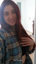 French slut sent spicy pics to her boyfriend and he rushed to her house for her deep throat