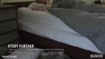A hot couple decided to have erotic sex right in bed.
