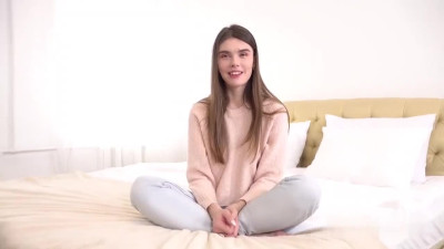 Alice getting the bliss of double penetration