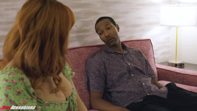 Redhead can't believe that all these inches fit into her pussy