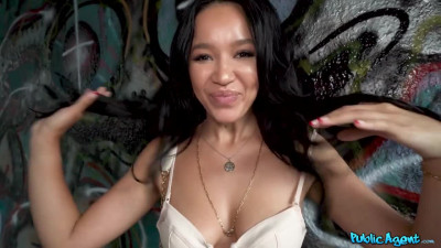 Sexy goddess Asia Vargas gets a steamy dick in the underpass