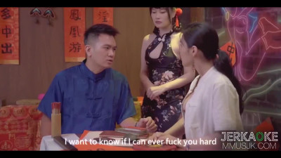 Chinese contests with the participation of two cute Japanese women, where the main prize is passionate sex.