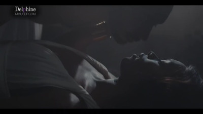 Erotic caresses and kisses with a gentle black girl.