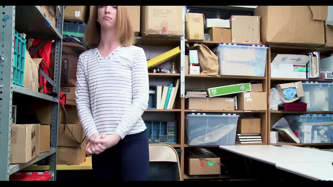 Watch Cute babe with a flat chest was caught stealing and punished by a guard. Full. Duration: 05:50 | ePornBabe.