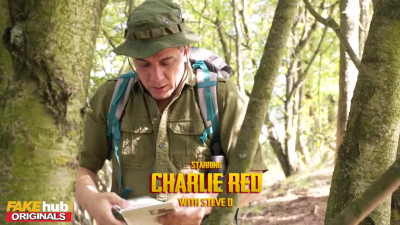 Sexy Busty Red-hair Nudist Tempts a Ranger To a Hot Fuck In the Tent While Her Husband Is Out
