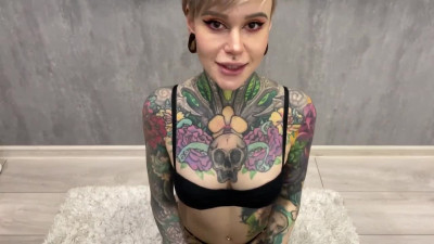 My forked tongue is always ready for your huge cock.
