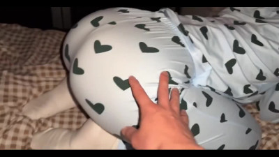 PAWG stepsister begs to stuff her hungry pussy with my jizz POV