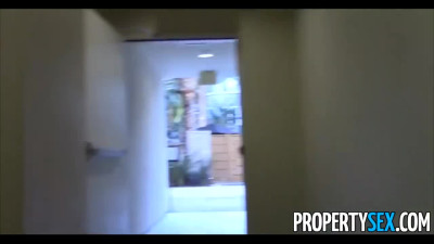 Horny Cheater Makes Lovely Sexy Brunette Real Estate Agent Agree To Please Him With Blowie And Fuck