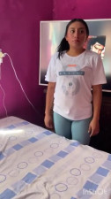 Latina MILF seduced her boss's son and jumped on his dick
