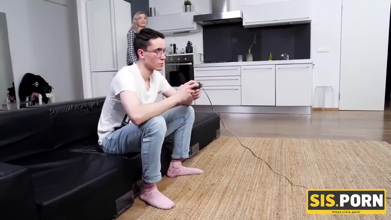 Watch Brazen blonde girl rides both the cock and the game controller Full. Duration: 09:20 | ePornBabe.