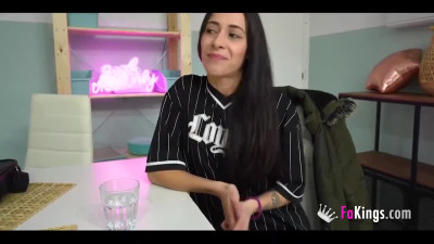 Leggy skinny bitch Sofia Sweet prefers rough sex with choking