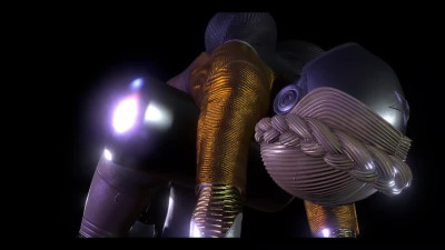 Atomic Heart - The horniest of the twins is tied up and satisfied with a vibrator