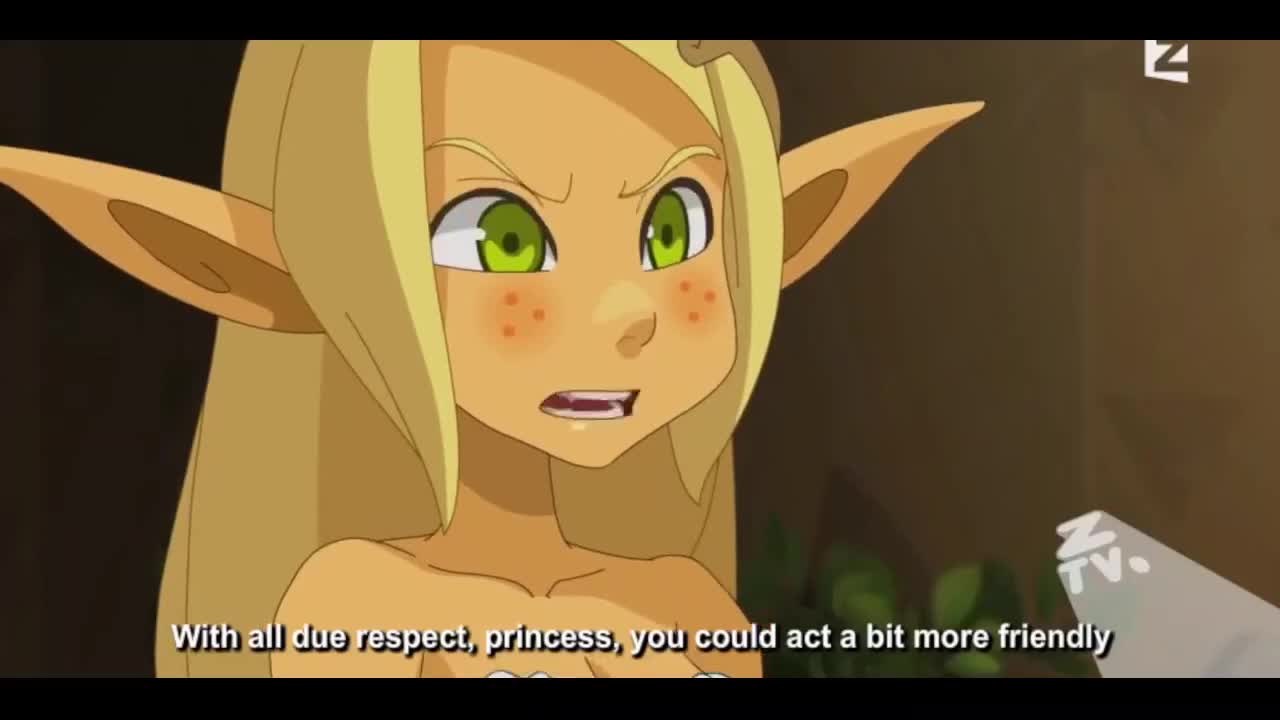 Watch Elf princess is having fun with her horny friend and tentacles Full. Duration: 05:06 | ePornBabe.