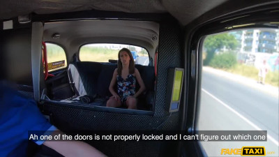 Skinny teen Megane Lopez up for a fuck even in the car - Fake Hub