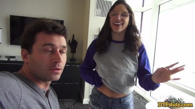 Abella Danger and her boyfriend having a passionate sex