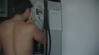 Cooked scrambled eggs for latina wife, but she still chose a dick for breakfast