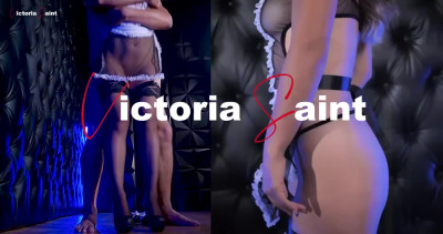 Sensual and luxurious maid does everything her master desires