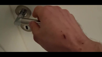 German teen shows her naked body and sucks stepbro's dick in POV vid