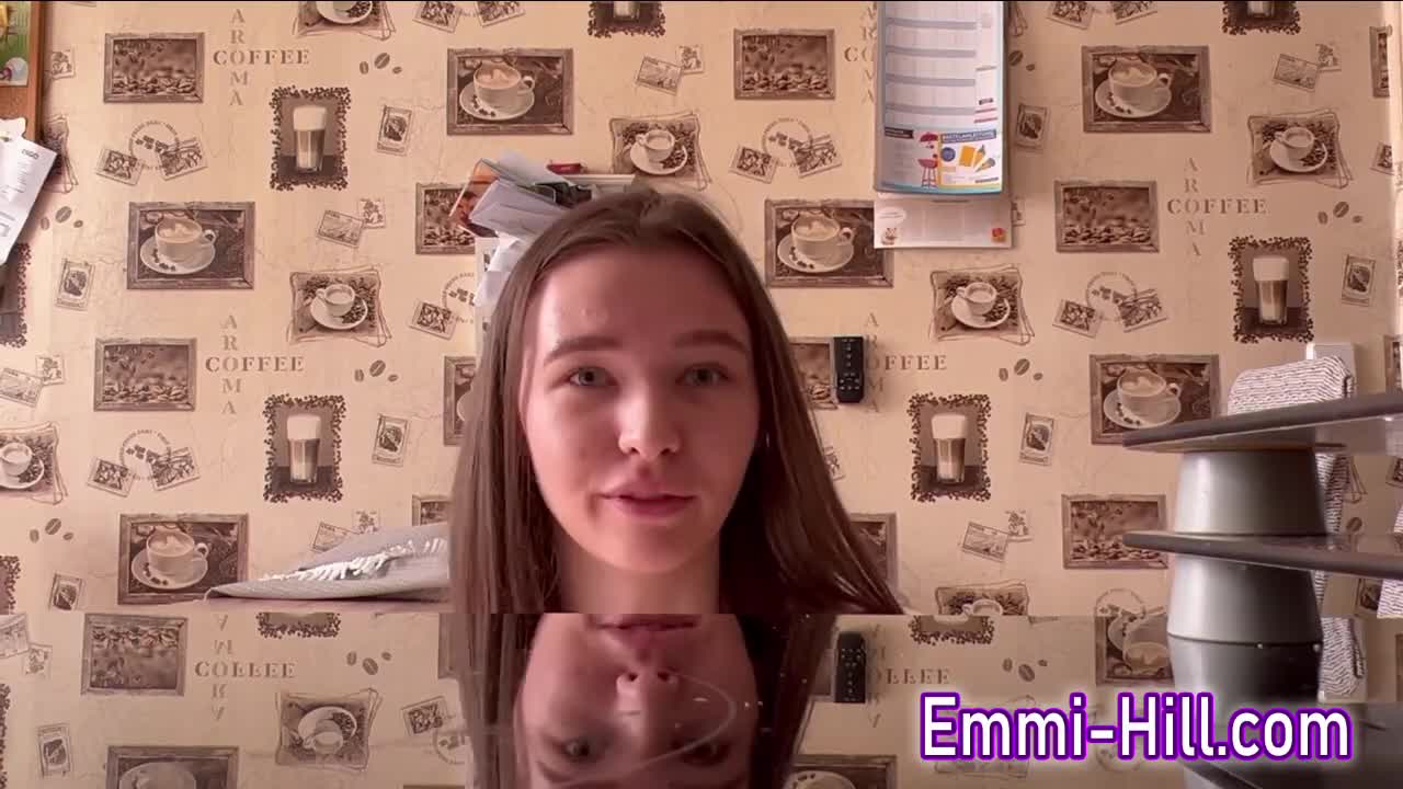 Watch German petite teen Emmi Hill squirts in a kitchen. Full. Duration: 10:14 | ePornBabe.