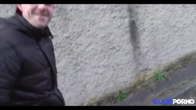 French MILF picked up on the street, warmed up and fucked to a cumshot on her big tits