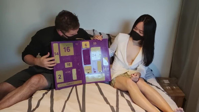 Testing Anal-Beads On a Tiny Booty Of a Slim Petite Asian With the Following Creampieing Anal