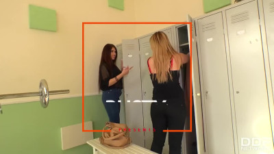 Soon these two fitness girls will make happy one guy