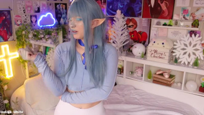 Indigo White is a horny girl who likes to cosplay Snowmiser