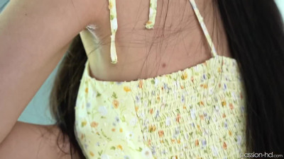 Asian seductress Scarlett Alexis feels so good when hard dick bangs her slit
