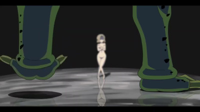 Hot Hentai The Perfect Cell: Gigantic Monster Eats a Petite Slim Blonde Clone After Fucking Her