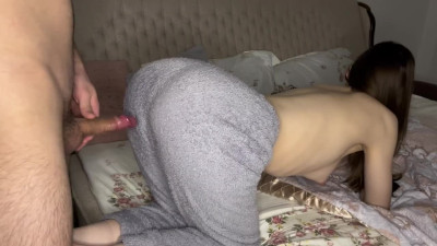 Brunette PAWG deservedly gets dick deep inside