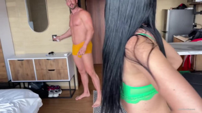 Venezuelan Model gave head to Maximo Garcia and had anal sex with him
