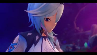 Genshin Impact - Is Eola pregnant or is it just semen filling her entire stomach?