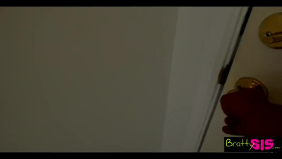 Attractive teen Booke Haze prone boned by her big-dicked stepbro in POV