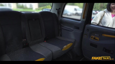 Young slut with big tits got in the Fake Taxi and received a facial