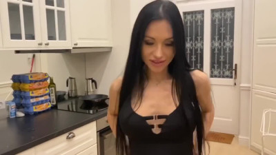 Sexy Slender Busty Brunette Pornstar Can't Wait To Enjoy a Her Partner's Huge Cock