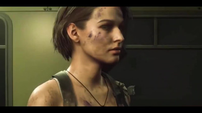 Jill Valentine's Escape from Big Dick