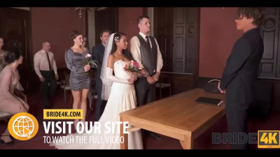 Bride Olivia Sparkle caught cheating and all quest watch her sex tape