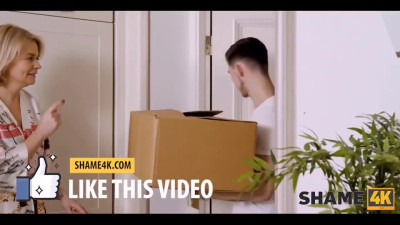 Ambitious young vlogger from Russia is going to fuck all MOM's friends