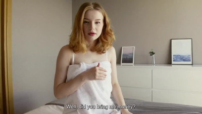 My Beautiful Golden-hair Step-sis Asked Me To Make a Hot Porn Video With Her To Earn Money