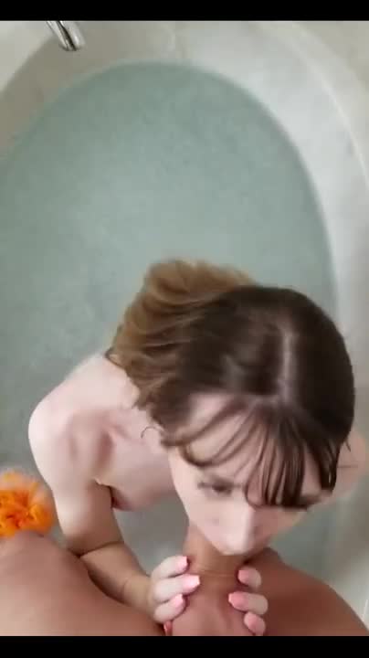 Watch Perfect teen sucks dick and sticks it in her shaved pussy until she gets a facial cumshot in the bathroom Full. Duration: 20:57 | ePornBabe.