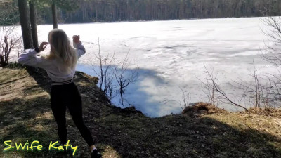 Hiking with Russian girlfriend gone WILD!