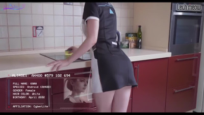 Detroit Become Lesbian / Android exploited by her HOT Master