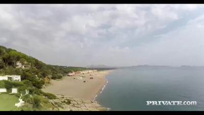Hot MILFs on vacation fucked by a big dick