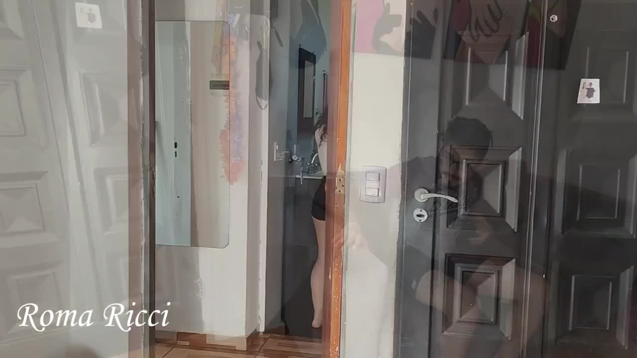 Watch Guy spied on his stepsis taking a shower and jerked off his cock until she noticed it Full. Duration: 14:28 | ePornBabe.