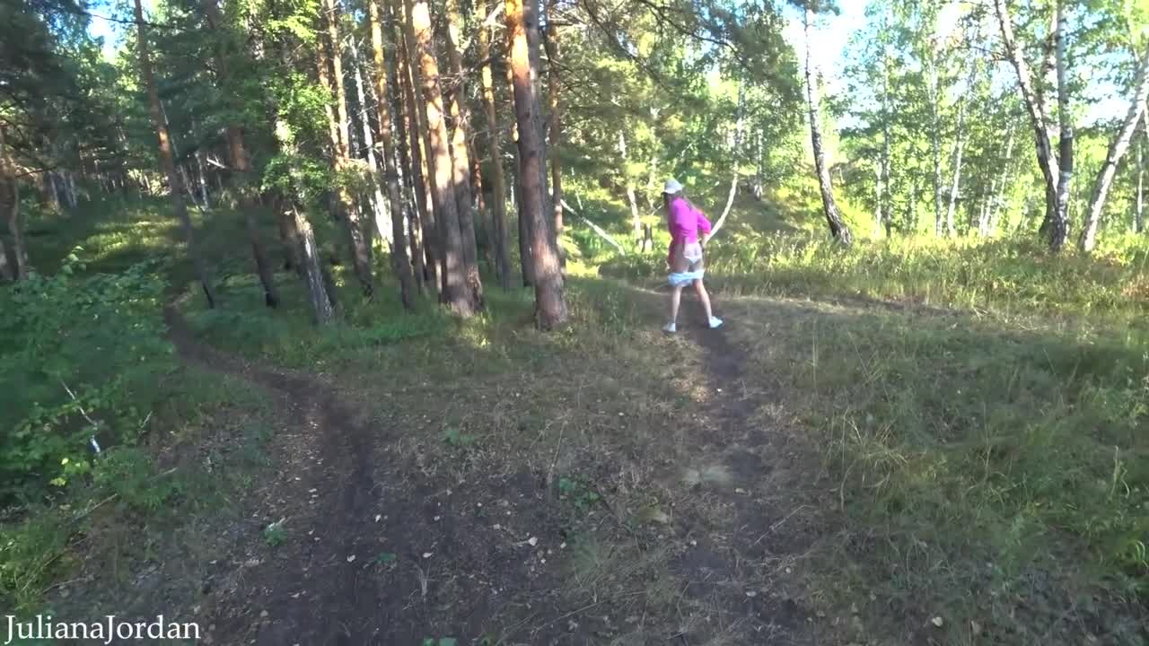 Watch Unexpected quickie with stranger girl pissing in the forest Full. Duration: 12:10 | ePornBabe.