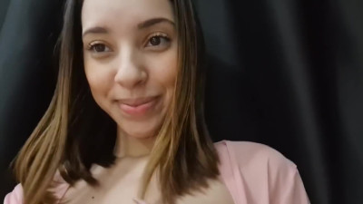 Had no time to shave pussy, but managed to prepare ass for JOI solo
