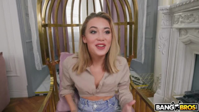 No foreplay BBC fuck for PAWG Rika Fane - Monser Of Cock