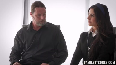 Step-family organized their first orgy to get some money